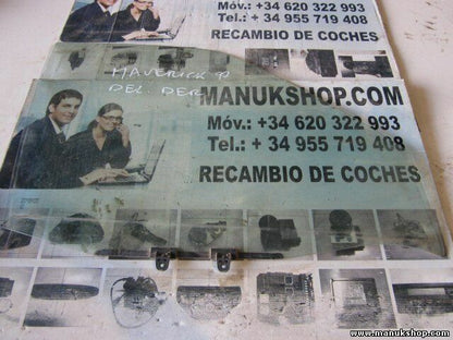 Vetro porta anteriore destra Ford Maverick 1997 43R00344 DOT503AS2M311