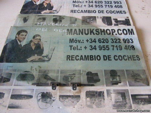 Vetro porta anteriore destra Ford Maverick 1997 43R00344 DOT503AS2M311