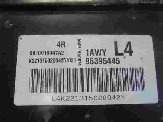 Centralita Chevrolet Lacetti L4 4R 96395445 S010016047A2 1AWY K2213150200425/021