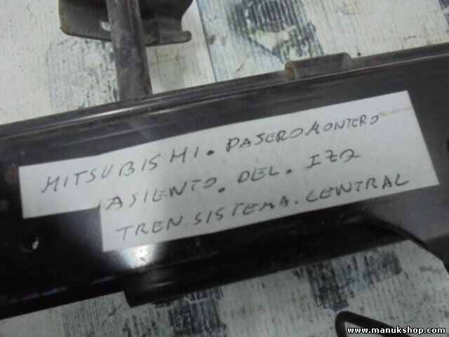 Guía de asiento delantero izquierdo Mitsubishi Montero Pajero