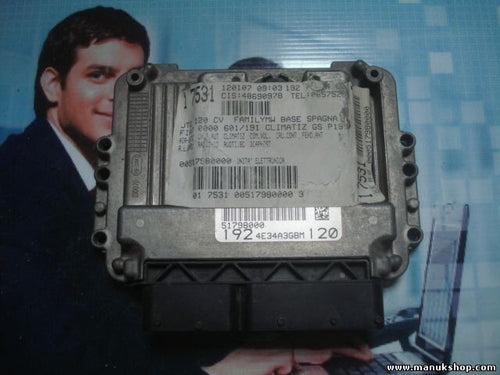 Centralina motore Alfa 147 Fiat Stilo 51798000 192 4E34A3GBM BOSCH 0281013672