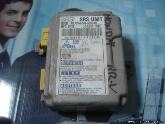 Airbag Centralita Honda HR-V SRS 77960S4NG010M1  Denso 152300-4001  