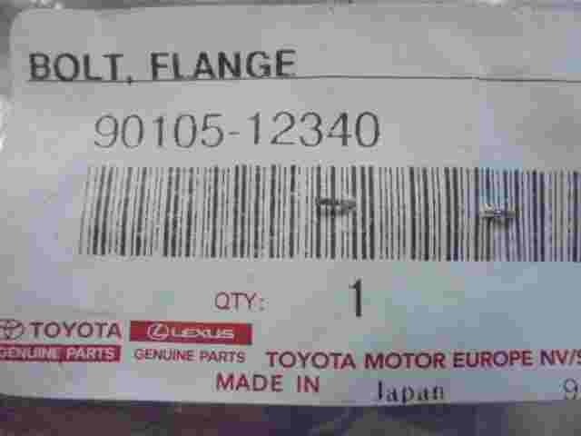 Bolt Flange  Lexus Toyota 4Runner Corolla Avensis Celica Prius 9010512340