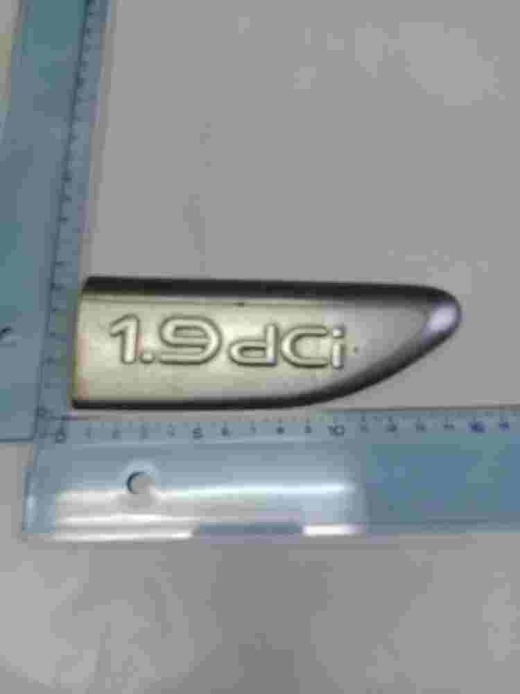 Emblema  Renault Laguna 1.9 dCi 8200012572 8200 012 572 14cm.