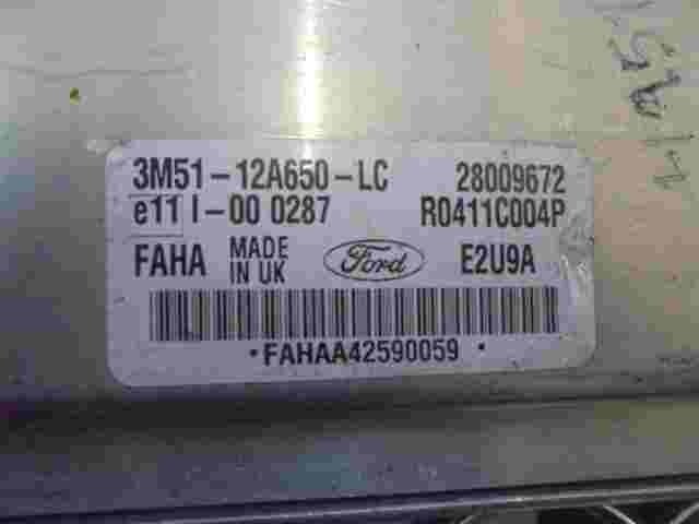 Centralina Ford Focus FAHA E2U9A 3M5112A650LC 28009672 R0411C004P FAHAA42590059