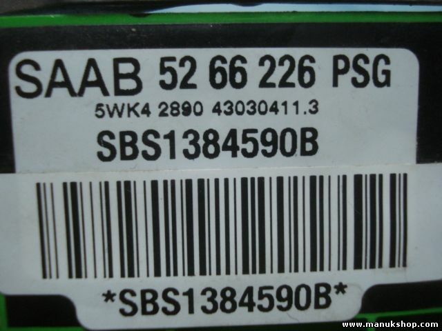 Airbag Centralita Saab 9-5  5266226PSG SBS1384590B SIEMENS 5WK42890 430304146