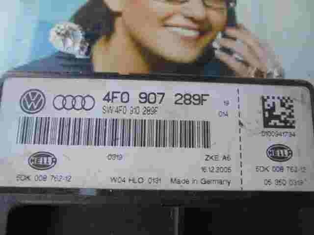 Controller Comfort Audi A6 4F2 4F0907289F 4FO907289F 4F0910289F 5DK00876212