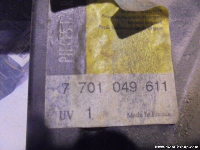 Electroventilador Renault Scenic 4x4 2001 1.9 DCI Megane 7701049611 8240257