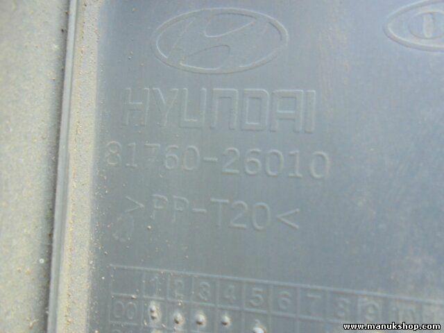 Modellatura porta posteriore Hyundai Santa Fe 8176026010 81760-26010