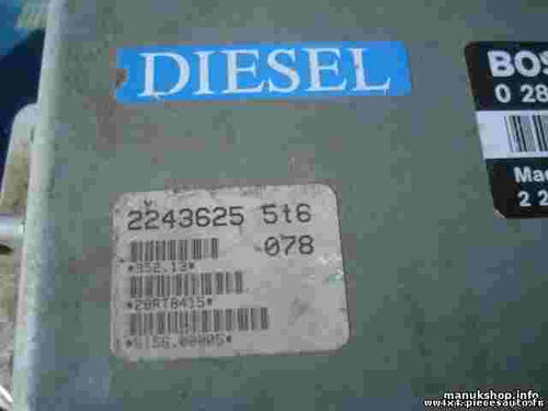 Centralina motore BMW E32 2242214 2 242 214 2243625 5t6 BOSCH 0281001079