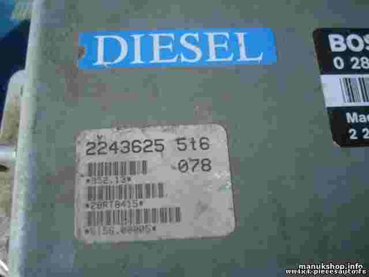 Centralina motore BMW E32 2242214 2 242 214 2243625 5t6 BOSCH 0281001079