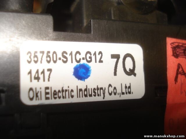 mando botonera elevalunas Honda Accord 7Q 35750S1CG12 35750-S1C-G12