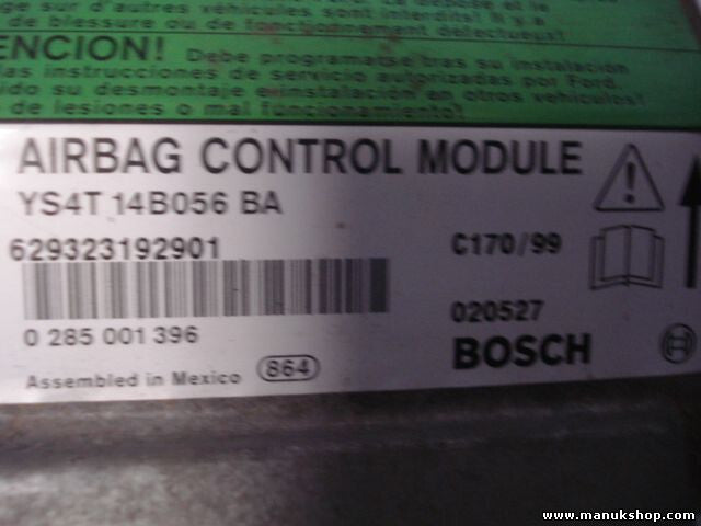 Sensor de impacto de airbag Ford YS4T14B056BA YS4T 14B056 BA BOSCH 0285001396