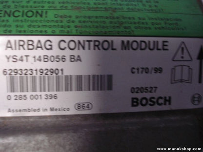 Sensor de impacto de airbag Ford YS4T14B056BA YS4T 14B056 BA BOSCH 0285001396