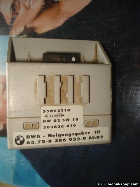 Relé BMW E39 657583869329 65.75-8 386 932.9 HELBAKO 55892110 0729638 451191130