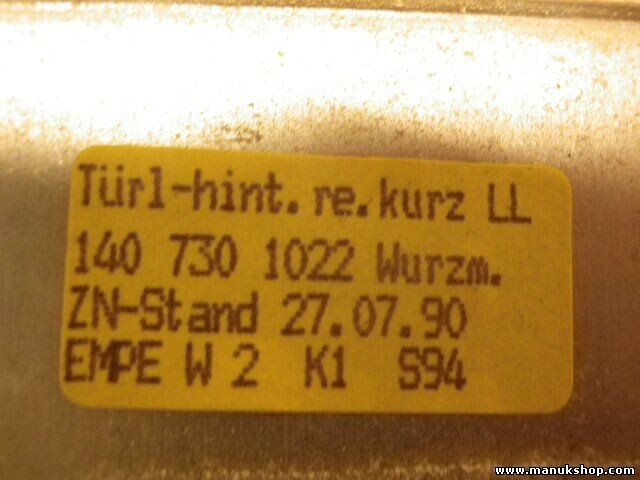 Moldura Mercedes-Benz W140 A1407301022 A 140 730 1022