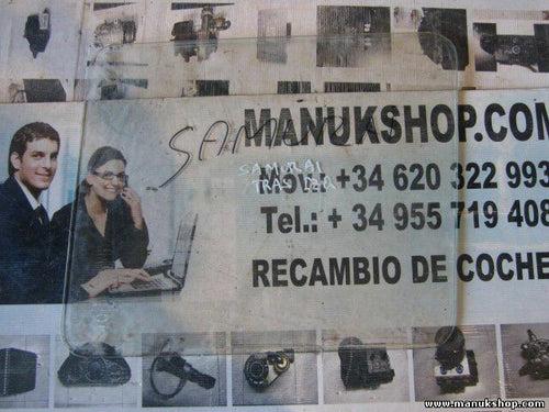 Triángulo Cristal de la puerta trasero izquierdo Suzuki Samurai SJ 43R001006 