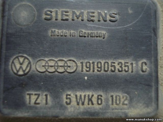 Centralita ignición VW Volkswagen Jetta 191905351C 191905351 C SIEMENS 5WK6102