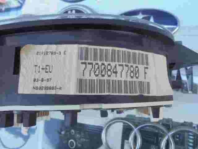 Cuadro de instrumentos Renault Megane 7700847780F 7700847780 F 21612769-3E