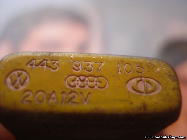 Relé de protección térmica VW Volkswagen Audi A8 S8 S4 S6 S2 Cabrio B3 443937105