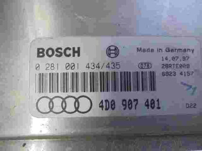 Centralina VW VOLKSWAGEN AUDI A6 C5 4D0907401 BOSCH 0281001434/435 0281001435