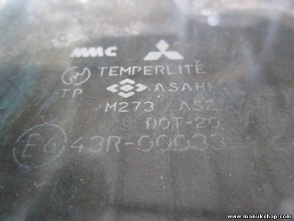 Vetro porta posteriore destro Mitsubishi L200 43R00033 M273AS2DOT20 E6