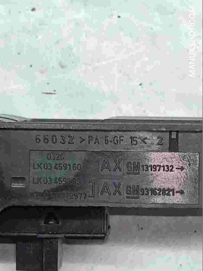 mando botonera elevalunas Astra H Zafira B 13197132 13197132AX 93162821 03459160