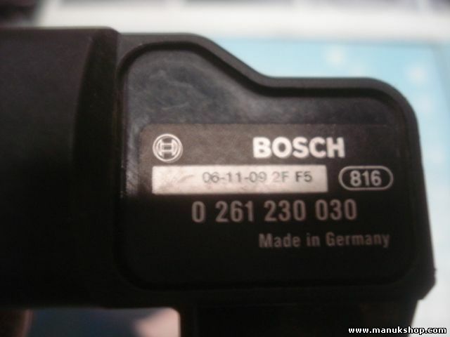 Sensore di pressione Boost Fiat 500 Bravo Doblo Idea Panda BOSCH 0261230030