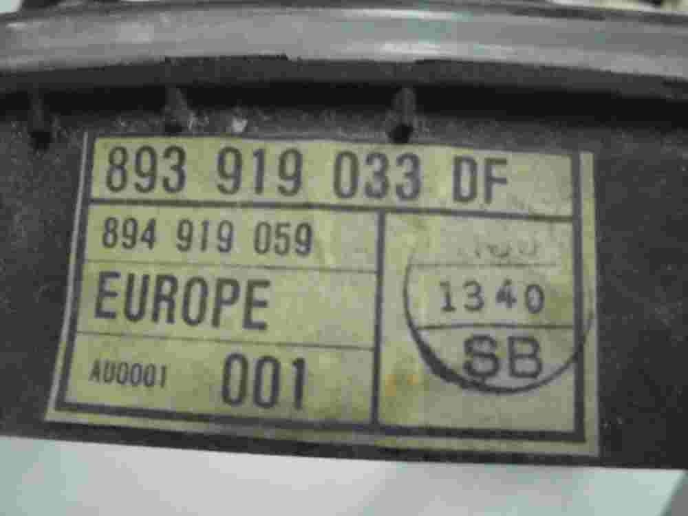 Esferas del cuadro instrumentos Audi 80 90 100 200 893919033DF 894919059 AU0001