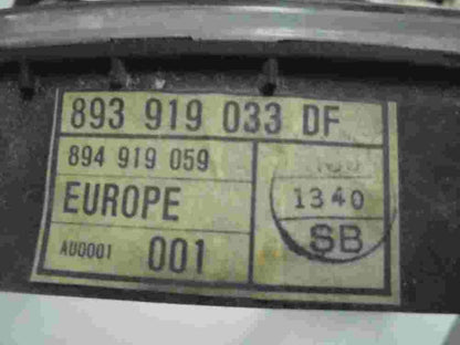 Esferas del cuadro instrumentos Audi 80 90 100 200 893919033DF 894919059 AU0001