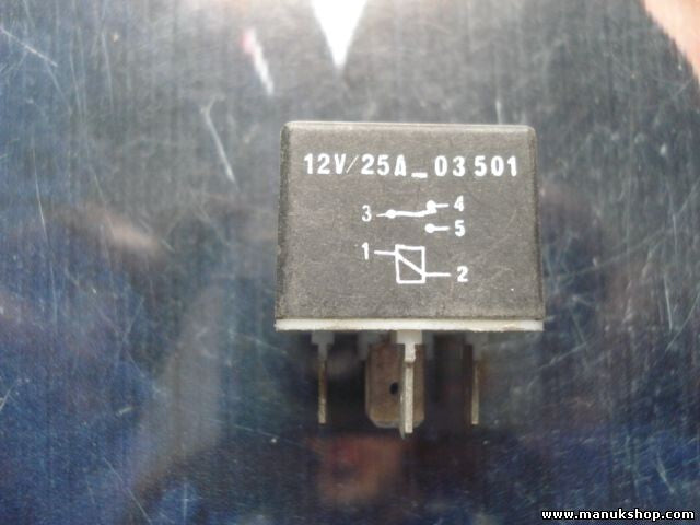 Relé Peugeot 405 oder Renault 12V/25A 03.501 12V/25A03501 03501