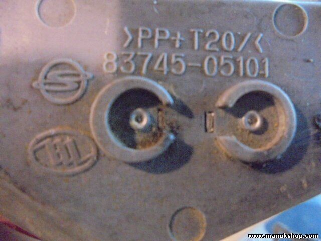 Luz de advertencia de puerta Ssang Yong 1996-2000 8374505101 83745 05101