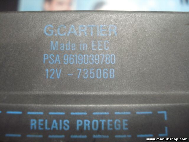 Controller ricotto Glow relè spina Fiat Lancia Peugeot 806 9619039780 735068