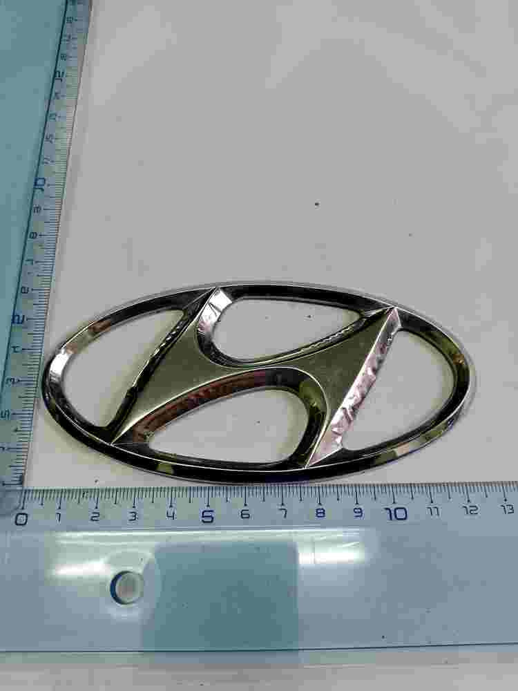 Emblema  Hyundai Santa Fe Tucson 12.cm