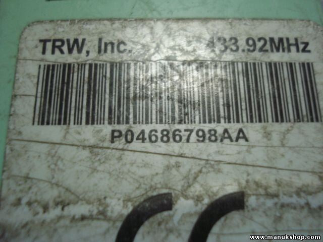 Centralita Controlador de dirección Chrysler Voyager TRW 433.92MHz P04686798AA