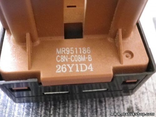 MANDO RETROVISOR Mitsubishi MR951186 C8NC08M8 C8N-C08M-8 C8N C08M 8 26Y1D4