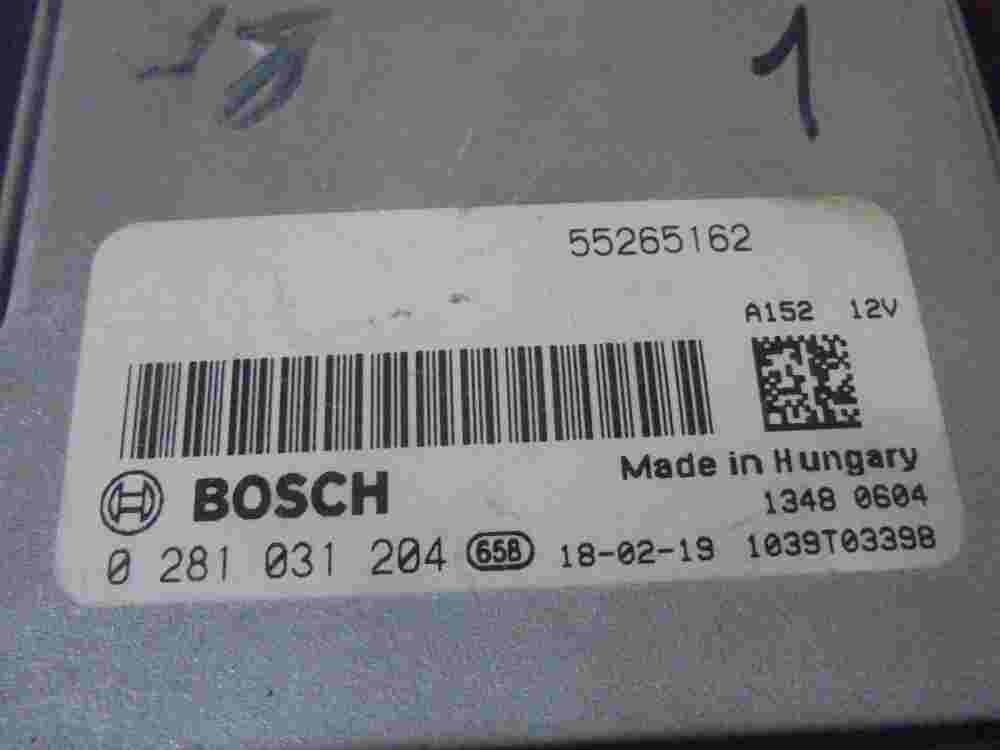 Centralita del motor Jeep Renegade 55265162 1039T03398 0281031204 0 281 031 204