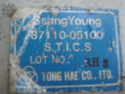 Controlador cierre centralizado Ssangyong Musso 2.9 1996 87110-05100 8711005100