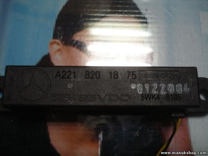 Amplificador de antena Mercedes-Benz W221 SIEMENS VDO A2218201875 A221 820 18 75