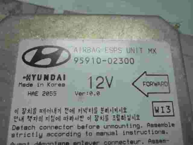 Sensore di impatto airbag Hyundai Atos 9591002300 39010117 55H00175344 Visual...