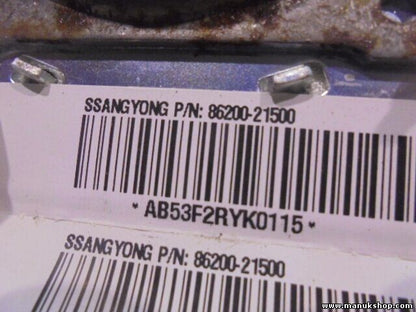 Airbag del volante conductor SsangYong 86200 21500 SWCR9M3UDMZ 8620008010