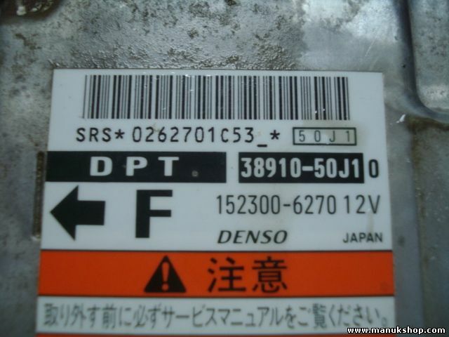 Airbag Centralita Suzuki Grand Vitara 3891050J10 DENSO 1523006270 152300-6270
