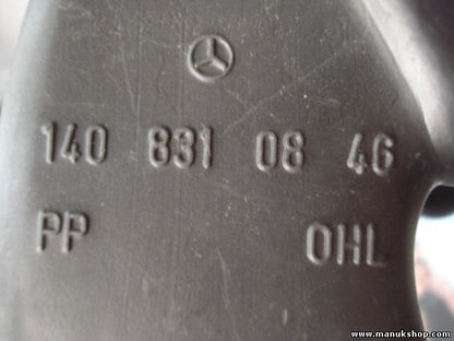 Tubo de entrada de aire Mercedes-Benz W140 1408310846 140 831 08 46
