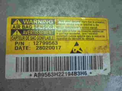 Sensore di impatto airbag Saab 9-3 12799563 28020017