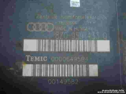 Controlador Confort Audi A2 8Z 8Z0959433Q 8Z0 959 433 Q 00006495B4