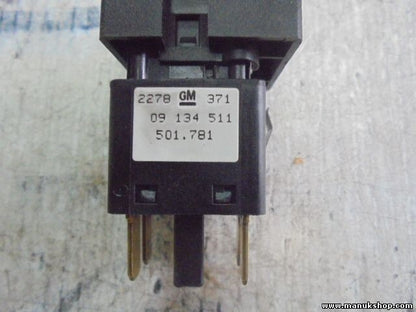 Interruptor Opel Vectra ECO 09134511 09 134 511