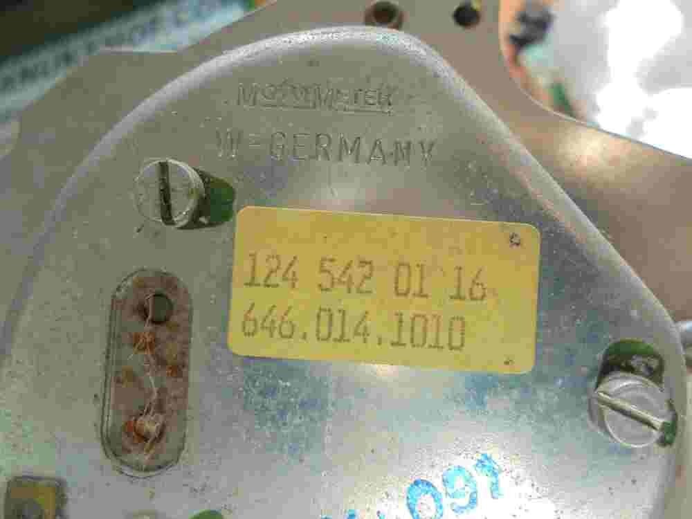 TACHIMETRO MERCEDES CLASSE E W124 1245420116 MOTOMETRO 64601410 1245435125