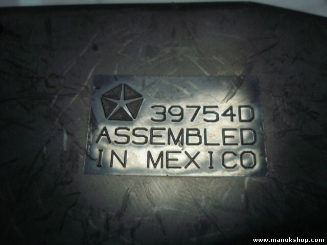 mando botonera elevalunas Dodge Stratus Chrysler Cirrhus Plymouth 4608448 39754D