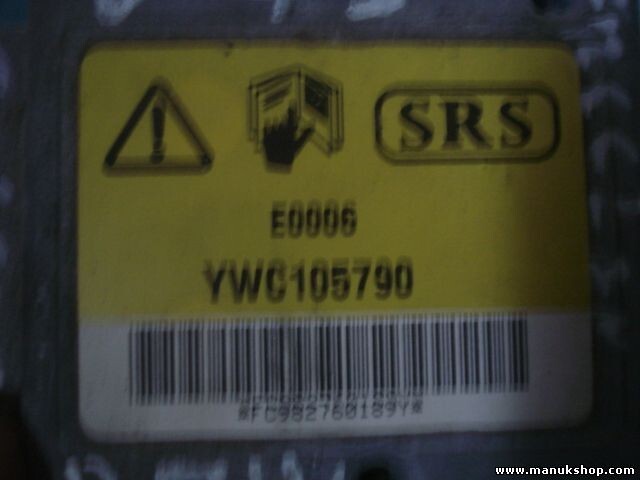Sensor de impacto de airbag Land Rover Freelander SRS E0006 YWC105790 YWC 105790