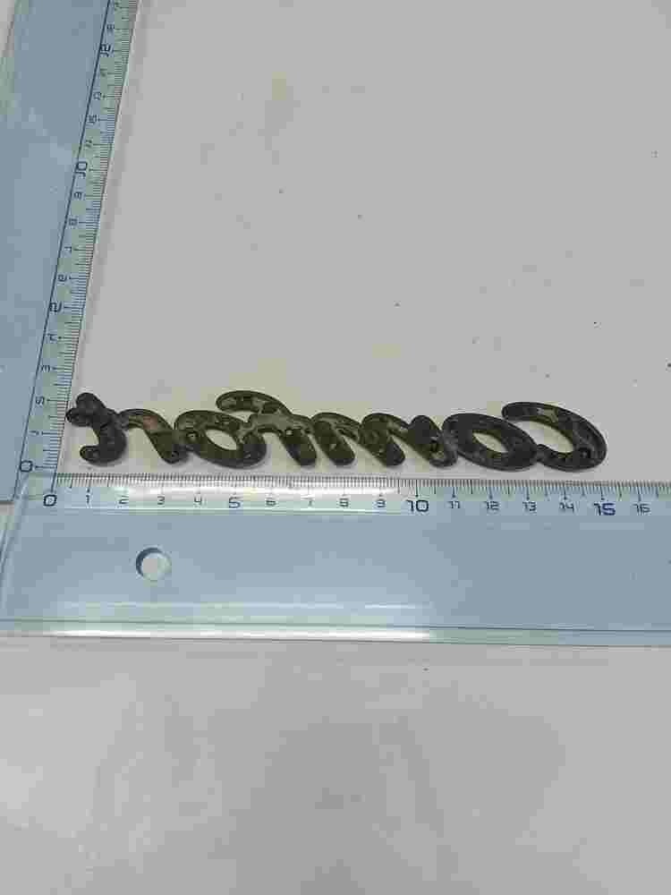 Emblema Opel Corsa C Comfort 14,5 cm.